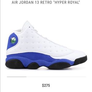 Air jordan 13 hyper royal(blue